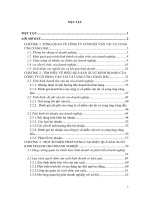 Báo cáo thực tập Quản trị kinh doanh Tìm hiểu một số kết quả kinh doanh của Công ty cổ phần Vận tải và cung ứng xăng dầu