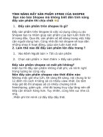 TÍNH NĂNG đẩy sản PHẨM trên SHOPEE 