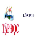 Tiếng Việt 3 - Tuần 21 - Tập đọc: Bàn tay cô giáo