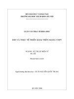 IMS và đề xuất phương án triển khai trên mạng VNPT 