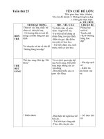 giáo án tuần 25 chủ đề cây và những bông hoa đep nhánh những bông hoa đẹp