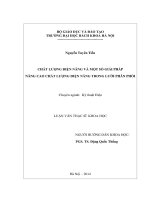 Chất lượng điện năng và một số giải pháp nâng cao chất lượng điện năng trong lưới phân phối 