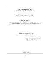Nghiên cứu bộ biến đổi ứng dụng trong máy phát điện gió loại máy phát đồng bộ có trục nối cứng với tuabine gió 