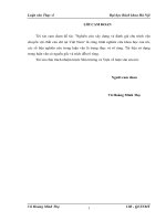 Nghiên cứu xây dựng và đánh giá chu trình luân chuyển vật chất của chì tại việt nam 