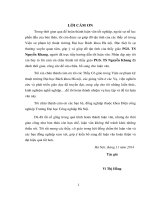 Thực trạng và giải pháp bồi dưỡng nâng cao trình độ đội ngũ giáo viên khoa điện trường đại học công nghiệp hà nội 