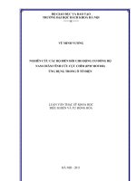 Nghiên cứu các bộ biến đổi cho động cơ đồng bộ nam châm vĩnh cửu cực chìm IPM motor ứng dụng trong ô tô điện 