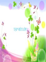 Tiếng Việt 3 - Tuần 23 - Tập viết: Ôn chữ hoa Q