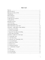 Thiết kế hệ thống kiểm soát trạng thái môi trường dựa trên công nghệ mạng di động 