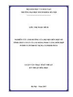 Nghiên cứu ảnh hưởng của độ mịn đến một số tính chất cơ lý của xi măng pooc lăng hỗn hợp PCB50 và PCB40 sử dụng clinker fico 