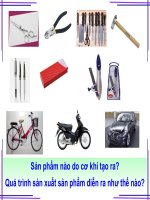 slide bài giảng công nghệ lớp 8 tiết 17 vai trò của cơ khí trong sản xuất và đời sống 