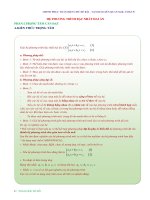 Chuyên đề hệ phương trình bậc nhất hai ẩn