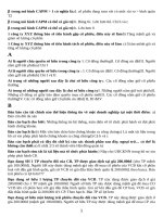 DAP AN Thị trường chứng khoán, elearning