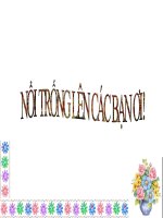 slide bài giảng âm nhạc lớp 8 tiết 22 bài nổi trống lên các bạn ơi 