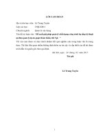 (Luận văn thạc sĩ) Đề xuất giải pháp quản lý chất lượng công trình hạ tầng kỹ thuật tại Ban quản lý dự án quận Hoàn Kiếm, Hà Nội