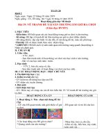 Giáo án mĩ thuật 1 2 3 4 5- Tuần 20