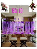 slide bài giảng công nghệ lớp 6 tiết 22 giữ gìn nhà ở sạch sẽ ngăn nắp 