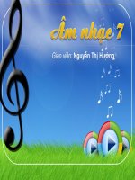 slide bài giảng âm nhạc lớp 7 tiết 31 ôn tập bài hát tiếng ve gọi hè tập đọc nhạc số 9 