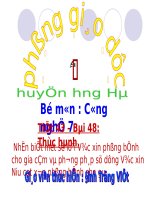 slide bài giảng công nghệ lớp 7 tiết 51 thực hành nhận biết một số loại văn xin phòng bệnh cho gia cầm 
