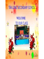 TIẾT 34: UNIT 5- LESSON 1 - TIẾNG ANH 6