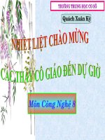 slide bài giảng công nghệ lớp 8 tiết 15 ôn tập vẽ kỹ thuật 