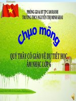 slide bài giảng âm nhạc lớp 6 tiết 10 bài hành khúc tới trường 