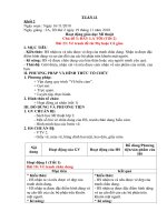 Giáo án Mĩ thuật 1 2 3 4 5 - Tuần 11