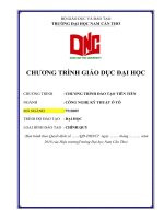 25. Chương trình đào tạo ngành Công nghệ kỹ thuật ô tô (tiên tiến), bậc đại học