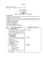 giáo án tuần 19 lơp 5