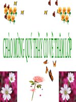 slide bài giảng công nghệ lớp 7 tiết 18 các biện pháp chăm sóc cây trồng 