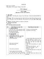 giáo án tuần 24 lớp 5