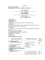 giáo an tuần 6 lớp 5