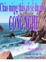 slide bài giảng công nghệ lớp 7 tiết 12 thực hành 