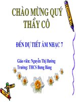 slide bài giảng âm nhạc lớp 7 tiết 28 ôn tập bài hát  ca chiu sa TDN so 8 