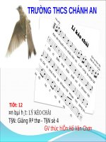 slide bài giảng âm nhạc lớp 9 tiết 11 ôn tập bài lí kèo chài tập đọc nhạc số 4 