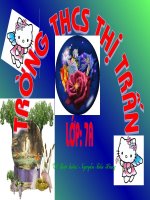 slide bài giảng công nghệ lớp 7 tiết 56 hực hành quan sát để phân biệt các loại thưc ăn của động vật thủy sản 