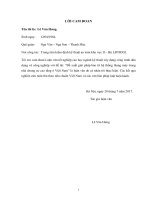 (Luận văn thạc sĩ) Đề xuất giải pháp bảo trì hệ thống thang máy trong nhà chung cư cao tầng ở Việt Nam