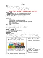 giáo án Mĩ thuật 1 2 3 4 5 - Tuần 12