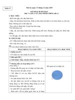 Giáo án Thủ công Lớp 2 - Tuần 13