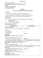 giáo án mĩ thuật lớp 1 2 3 4 5 - Tuần 34