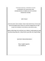 Khảo sát tiềm năng cấu trúc thể loại của các nhật ký cá nhân quảng cáo trong tiếp thị nội dung tiếng anh và tiếng việt theo quan điểm chức năng hệ thống​ 