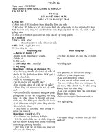 Giáo án Mĩ thuật 1 3 5 - Kĩ thuật lớp 4 5 - Thủ công 2 3 Tuần 16 (2020 - 2021)