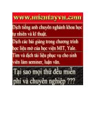giáo trình Kỹ thuật siêu cao tần