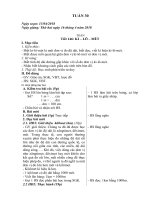 Giáo án lớp 2 - Tuần 30
