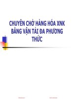 side vận tải giao nhận   chuyển chởhàng hóa xuất nhập khẩu bằng vận tải đa phương thức 
