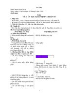 Giáo án lớp 5B - tuần 1