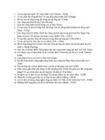 Câu hỏi bảo vệ đồ án tốt nghiệp xây dựng