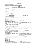 Giáo án lớp 5 TUẦN 19
