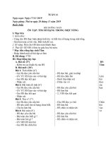 GA môn phụ tuần 11