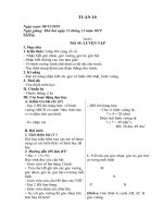 Giáo án tuần 10 lớp 4A - Buổi 1 - Năm học 2019 -2020