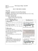 giao an khoi 1 TUAN 17 TD